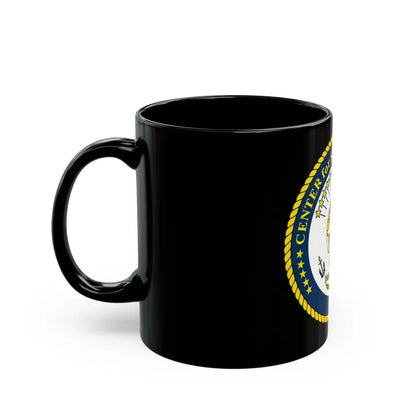 Center for Service Support Newport RI (U.S. Navy) Black Coffee Mug-Go Mug Yourself