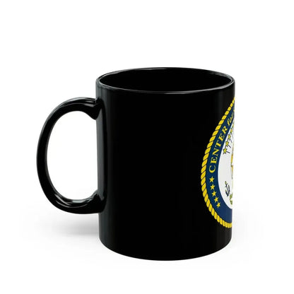 Center for Service Support Newport RI (U.S. Navy) Black Coffee Mug - Go Mug Yourself