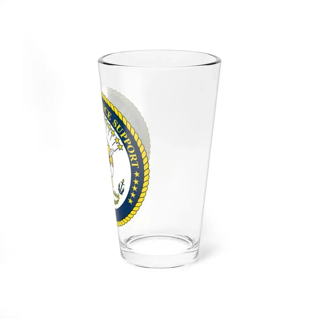 Center for Service Support Newport RI (U.S. Navy) Pint Glass 16oz - Go Mug Yourself