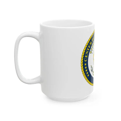 Center for Service Support Newport RI (U.S. Navy) White Coffee Mug - Go Mug Yourself