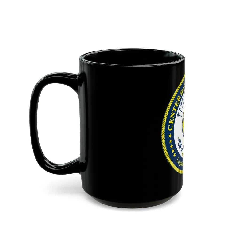 Center for Service Support San DiegoCA CSS (U.S. Navy) Black Coffee Mug-Go Mug Yourself