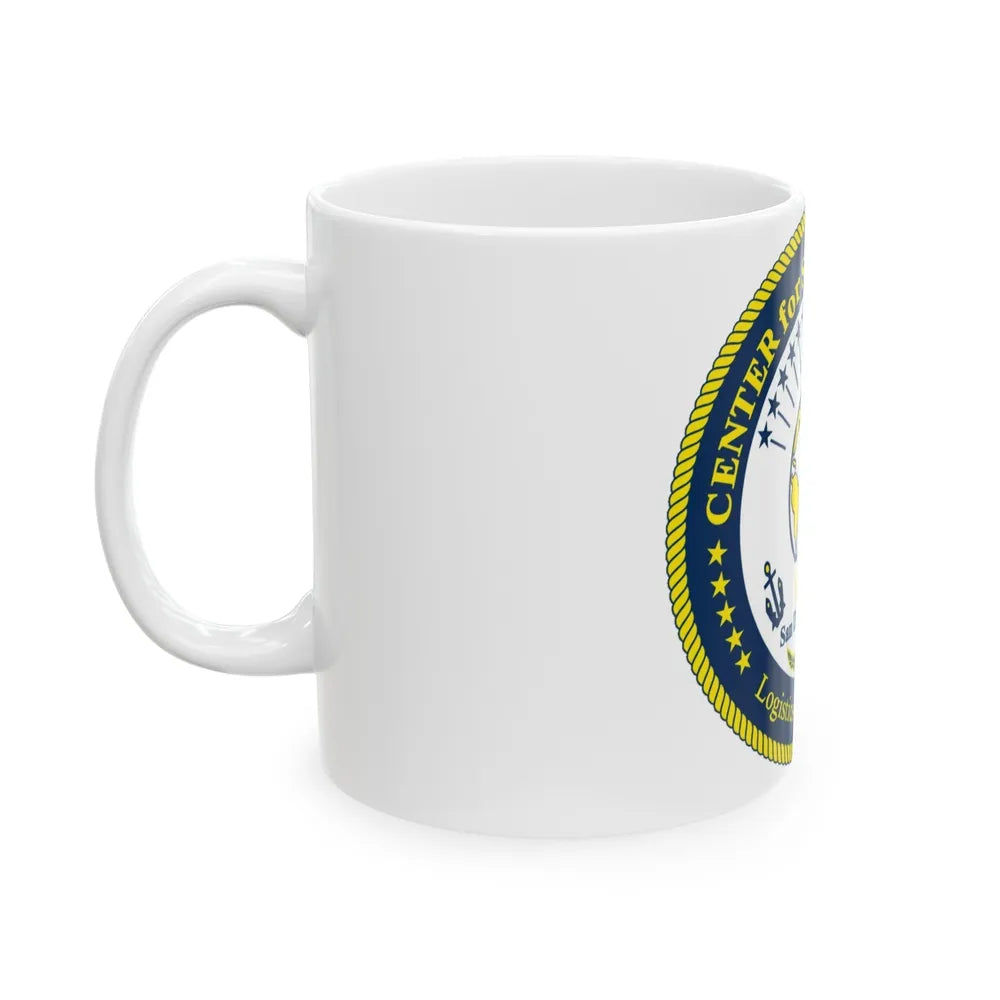 Center for Service Support San DiegoCA CSS (U.S. Navy) White Coffee Mug-Go Mug Yourself