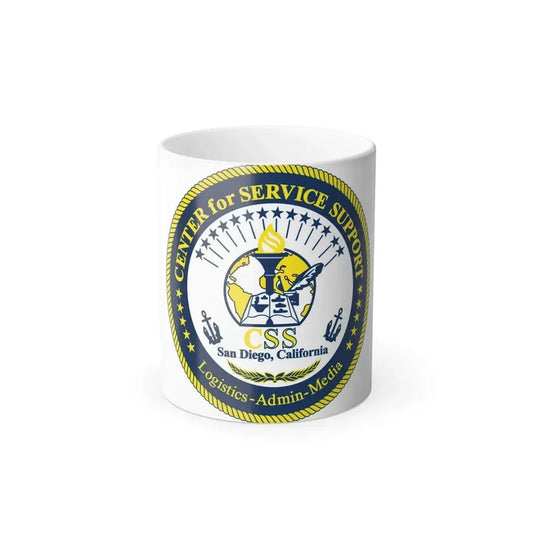 Center for Service Support San DiegoCA CSS (U.S. Navy) Color Changing Mug 11oz Default Title 11oz - Go Mug Yourself