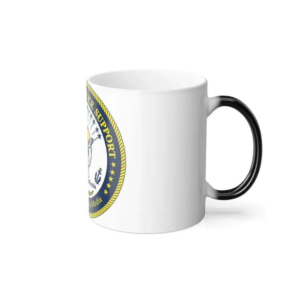 Center for Service Support San DiegoCA CSS (U.S. Navy) Color Changing Mug 11oz - Go Mug Yourself