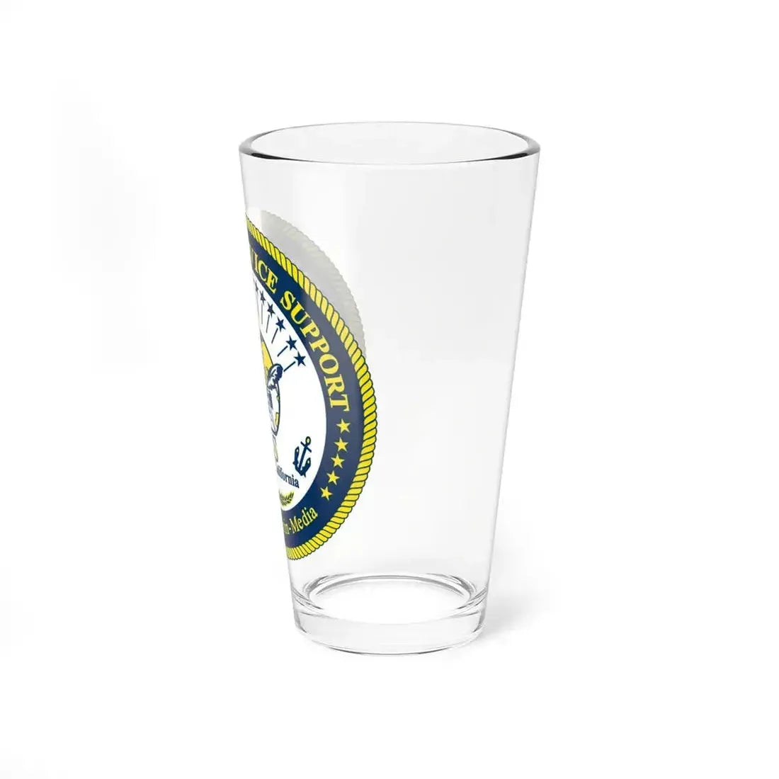 Center for Service Support San DiegoCA CSS (U.S. Navy) Pint Glass 16oz - Go Mug Yourself