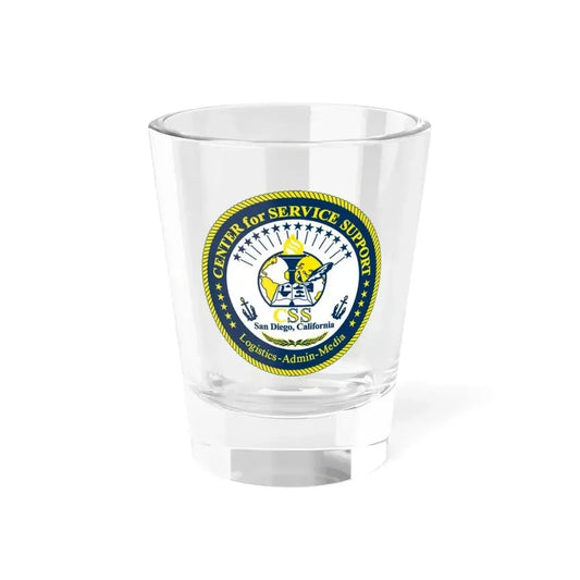 Center for Service Support San DiegoCA CSS (U.S. Navy) Shot Glass 1.5oz 1.5oz - Go Mug Yourself
