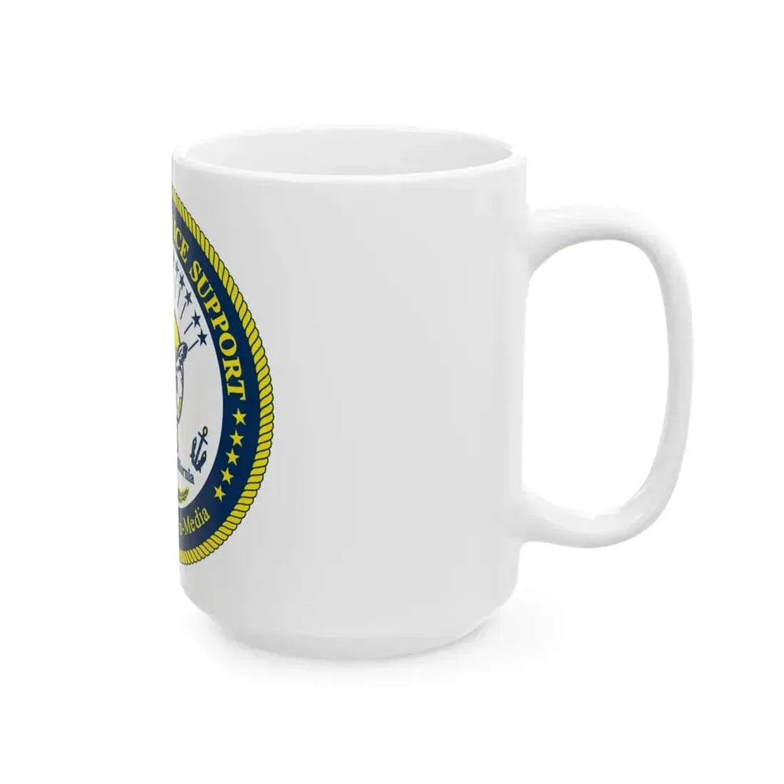 Center for Service Support San DiegoCA CSS (U.S. Navy) White Coffee Mug - Go Mug Yourself