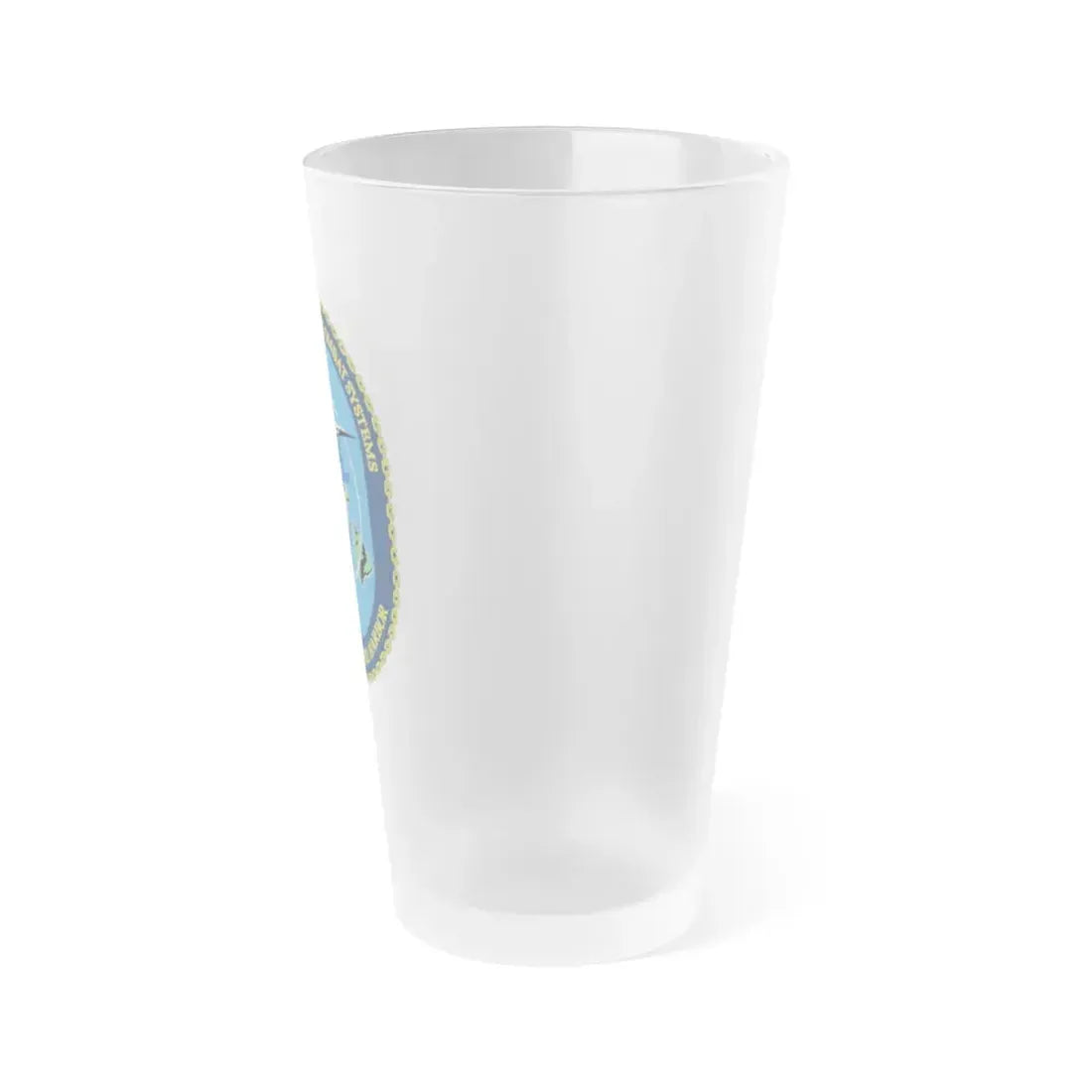 Center for Surface Combat System Det Pearl Harbor (U.S. Navy) Frosted Pint Glass 16oz - Go Mug Yourself