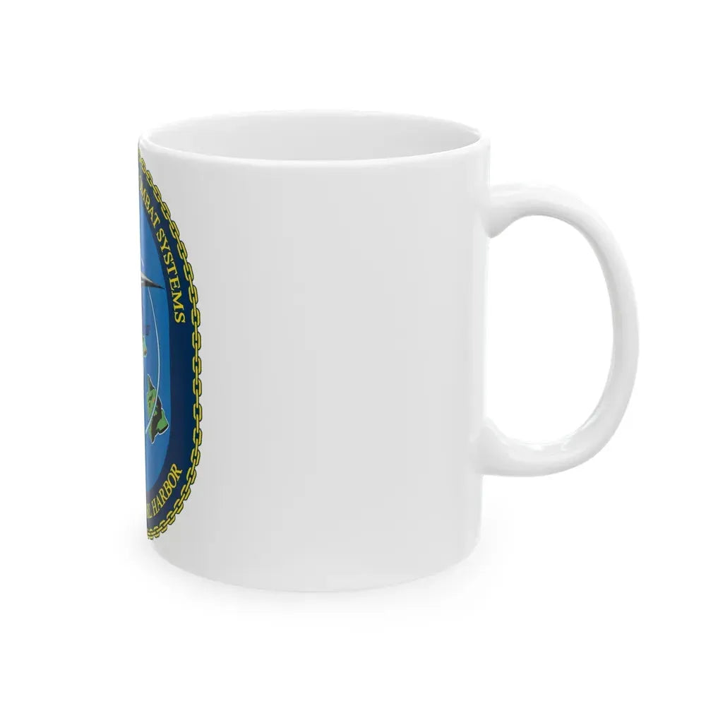 Center for Surface Combat System Det Pearl Harbor (U.S. Navy) White Coffee Mug - Go Mug Yourself