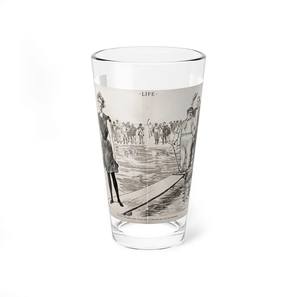 Centerfold in Life magazine, August 16, 1900 (Magazine Illustration) Pint Glass 16oz-16oz-Go Mug Yourself