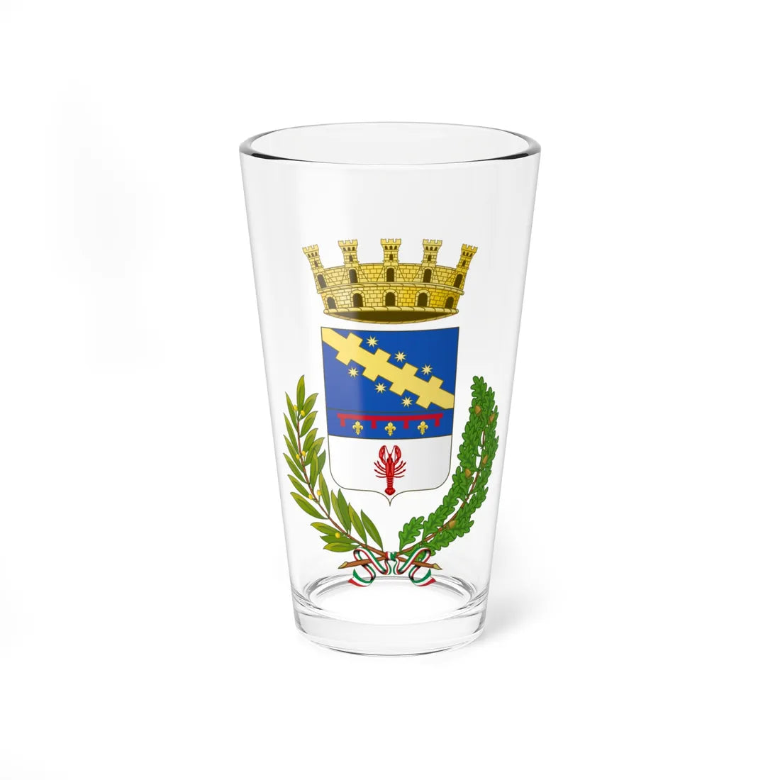 Cento-Stemma (Italy) (Coat of Arms) Pint Glass 16oz 16oz - Go Mug Yourself