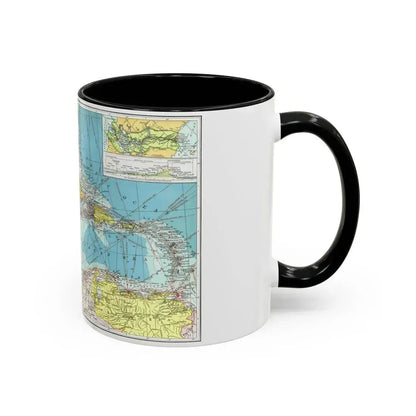 Central America (1913) (Map) Accent Coffee Mug - Go Mug Yourself