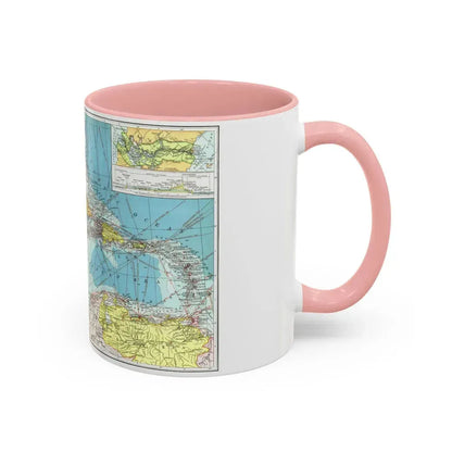 Central America (1913) (Map) Accent Coffee Mug - Go Mug Yourself