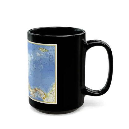 Central America (1973) (Map) Black Coffee Mug - Go Mug Yourself