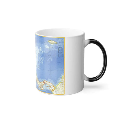 Central America (1973) (Map) Color Changing Mug 11oz-Go Mug Yourself