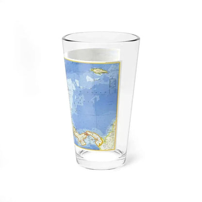 Central America (1973) (Map) Pint Glass 16oz - Go Mug Yourself