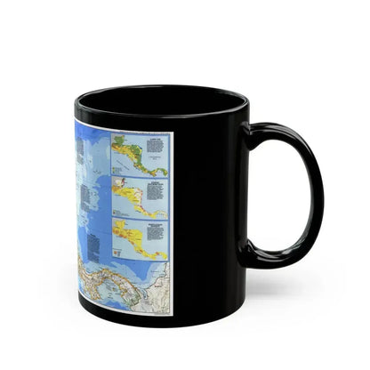 Central America (1986) (Map) Black Coffee Mug - Go Mug Yourself