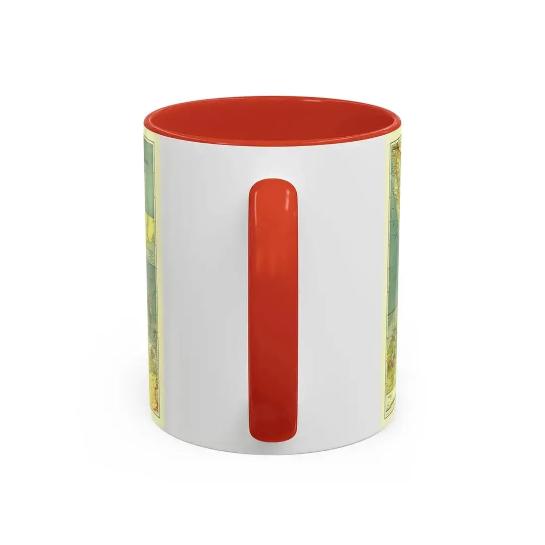Central America and the West Indies (1922) (Map) Accent Coffee Mug - Go Mug Yourself