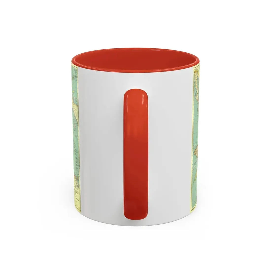 Central America and the West Indies (1934) (Map) Accent Coffee Mug - Go Mug Yourself