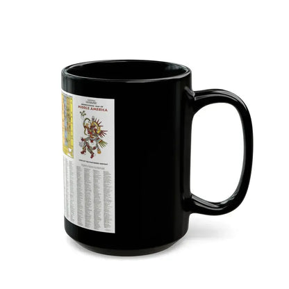Central America - Archeological Map 2 (1968) (Map) Black Coffee Mug - Go Mug Yourself