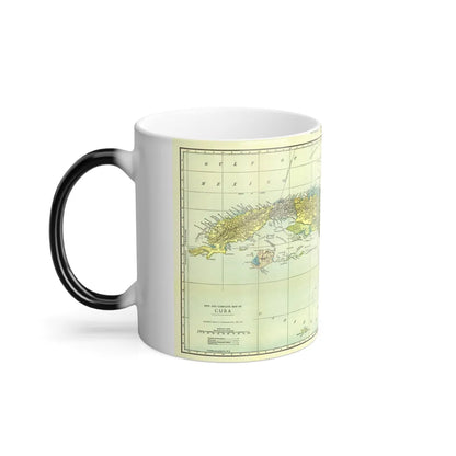 Central America - Cuba (1906) (Map) Color Changing Mug 11oz-Go Mug Yourself