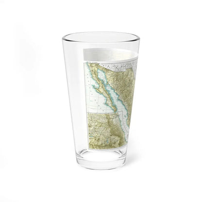 Central America & Mexico (1916) (Map) Pint Glass 16oz-Go Mug Yourself