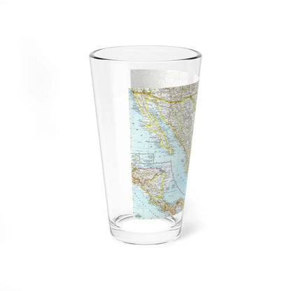 Central America - Mexico (1961) (Map) Pint Glass 16oz-Go Mug Yourself