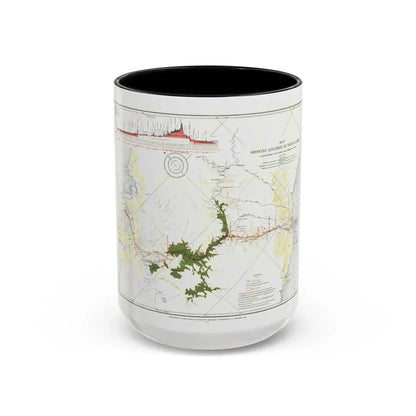 Central America - Panama Canal (1905) (Map) Accent Coffee Mug 15oz Black - Go Mug Yourself