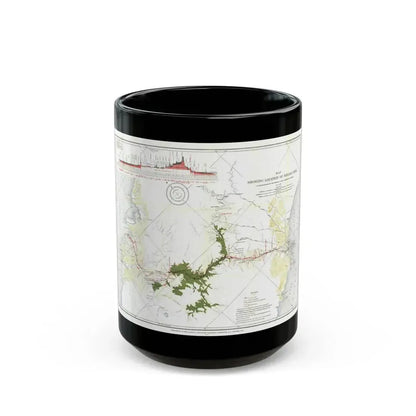 Central America - Panama Canal (1905) (Map) Black Coffee Mug 15oz - Go Mug Yourself