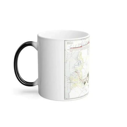 Central America - Panama Canal (1905) (Map) Color Changing Mug 11oz - Go Mug Yourself