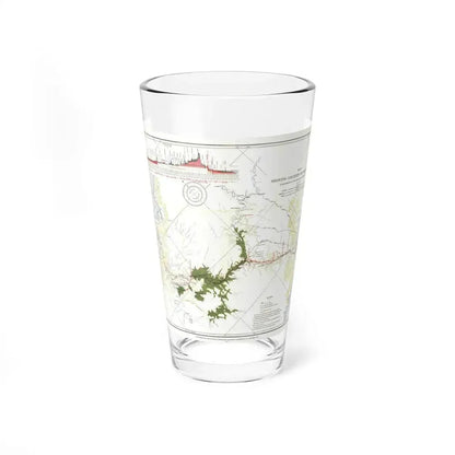 Central America - Panama Canal (1905) (Map) Pint Glass 16oz 16oz - Go Mug Yourself