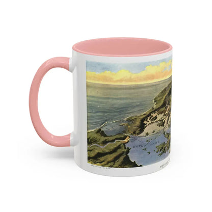Central America - Panama Canal (1912) (Map) Accent Coffee Mug - Go Mug Yourself