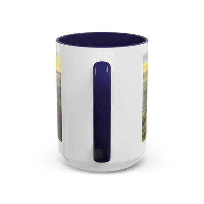 Central America - Panama Canal (1912) (Map) Accent Coffee Mug - Go Mug Yourself