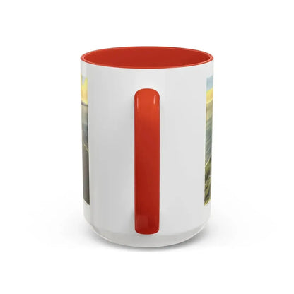 Central America - Panama Canal (1912) (Map) Accent Coffee Mug - Go Mug Yourself