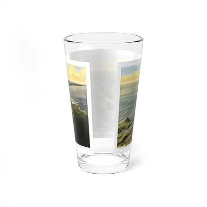 Central America - Panama Canal (1912) (Map) Pint Glass 16oz-Go Mug Yourself