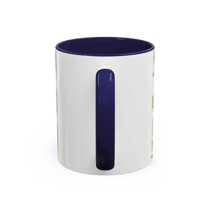 Central America Past and Present (1986) (Map) Accent Coffee Mug - Go Mug Yourself