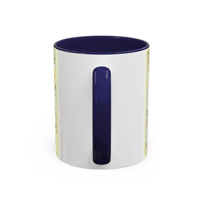 Central America - The Caribbean (1947) (Map) Accent Coffee Mug - Go Mug Yourself