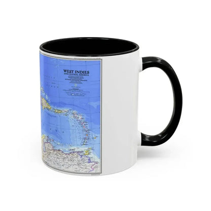Central America & West Indies(1981) (Map) Accent Coffee Mug - Go Mug Yourself