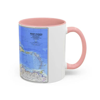 Central America & West Indies(1981) (Map) Accent Coffee Mug - Go Mug Yourself