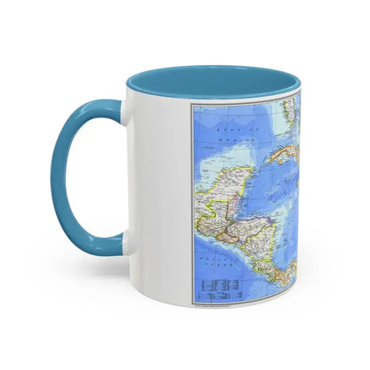 Central America & West Indies(1981) (Map) Accent Coffee Mug - Go Mug Yourself