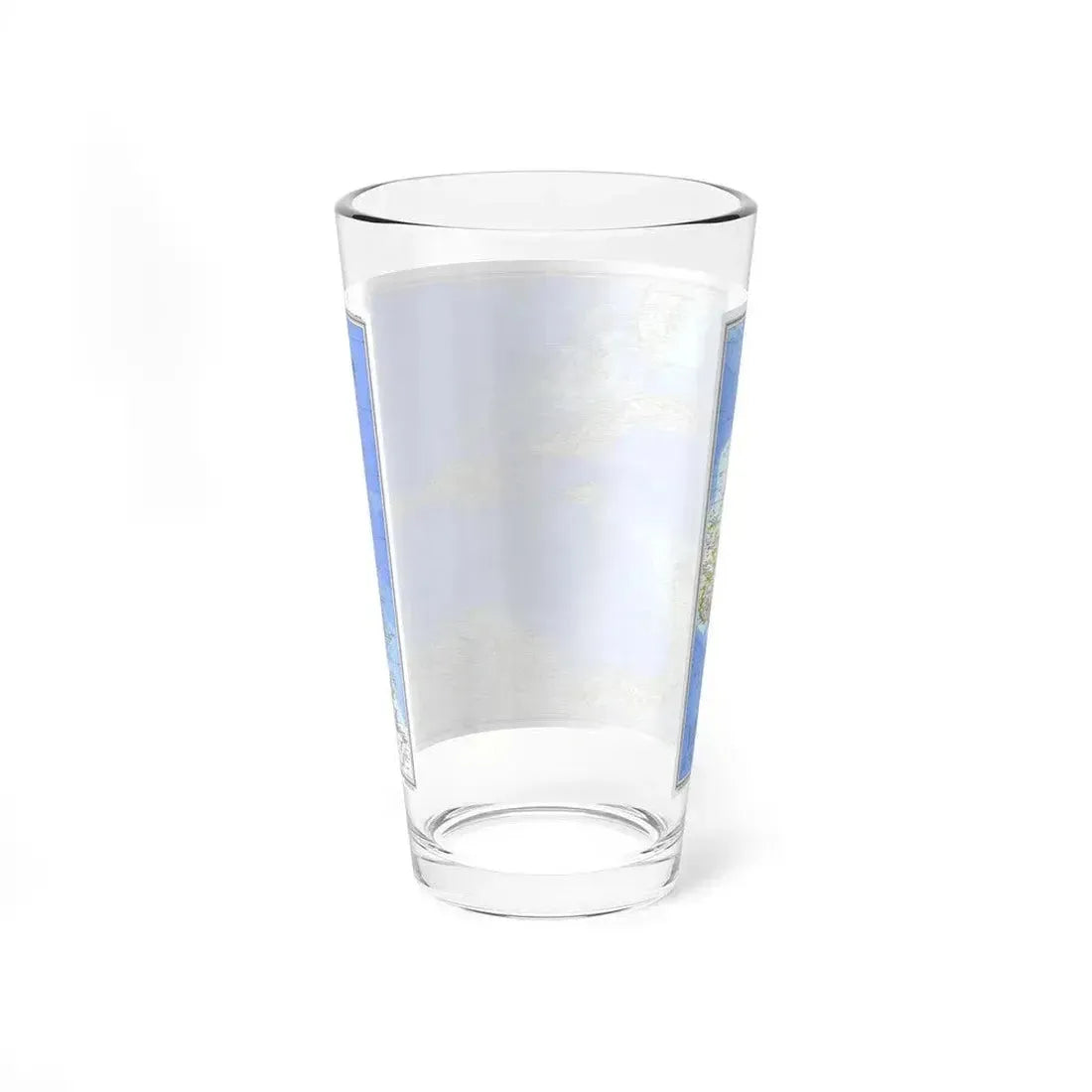 Central America & West Indies(1981) (Map) Pint Glass 16oz - Go Mug Yourself