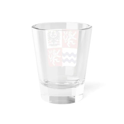 Central Bohemian Region CoA CZ (Czech Republic) (Coat of Arms) Shot Glass 1.5oz - Go Mug Yourself