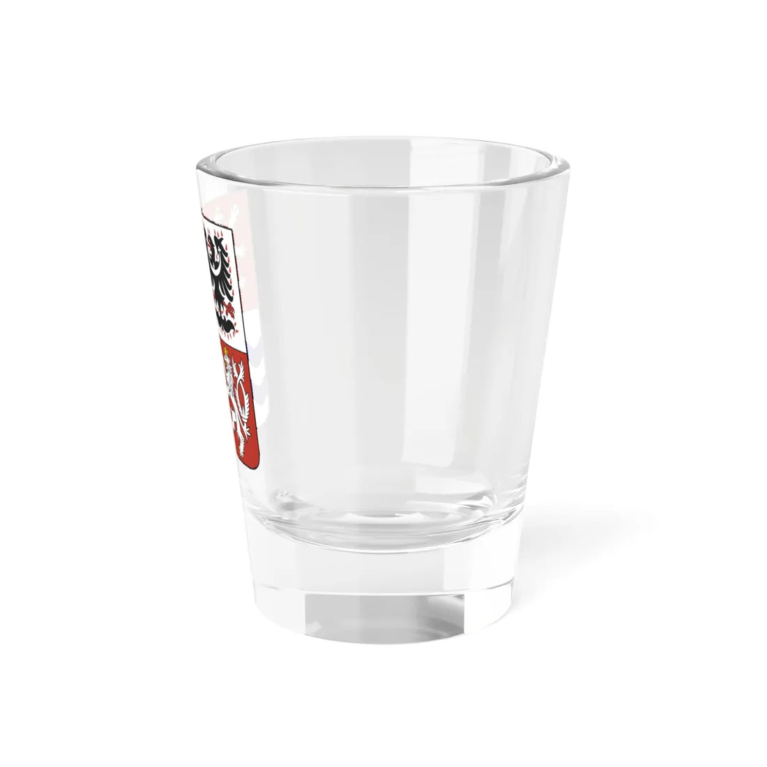 Central Bohemian Region CoA CZ (Czech Republic) (Coat of Arms) Shot Glass 1.5oz - Go Mug Yourself