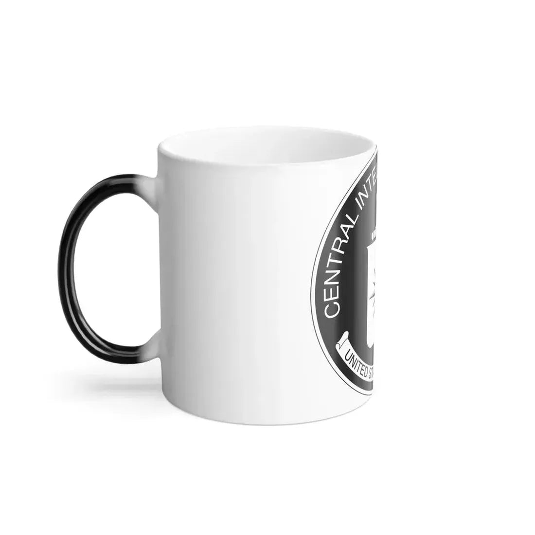 Central Intelligence Agency CIA BW - Color Changing Coffee Mug - Go Mug Yourself