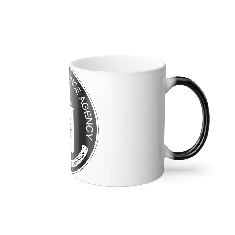 Central Intelligence Agency CIA BW - Color Changing Mug 11oz-Go Mug Yourself