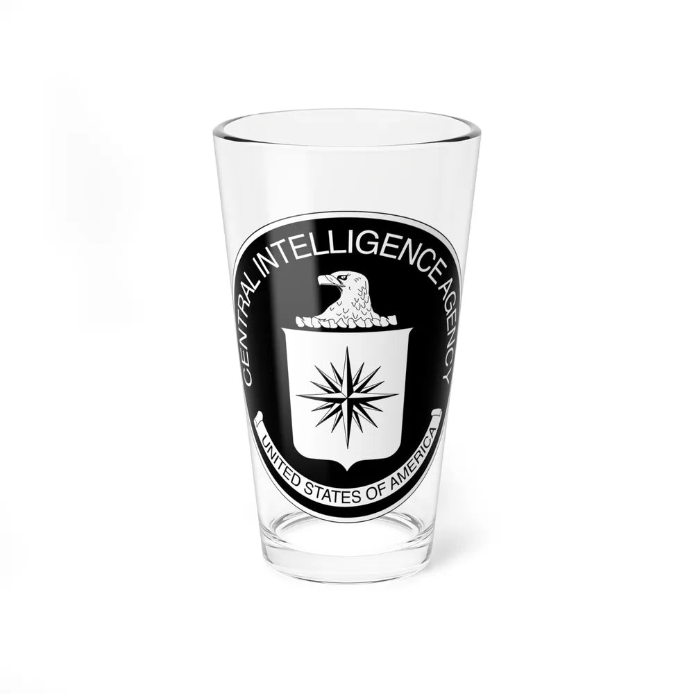 Central Intelligence Agency CIA BW - Pint Glass 16oz-16oz-Go Mug Yourself