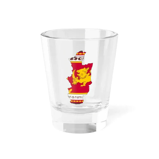 Central Province Flag-map (Sri Lanka) Shot Glass 1.5oz 1.5oz - Go Mug Yourself