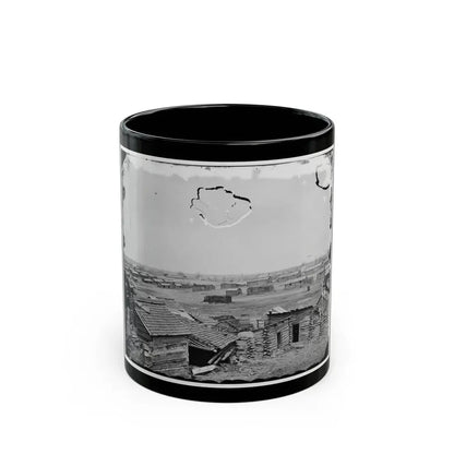 Centreville, Va. Confederate Winter Quarters, South View (U.S. Civil War) Black Coffee Mug 11oz - Go Mug Yourself