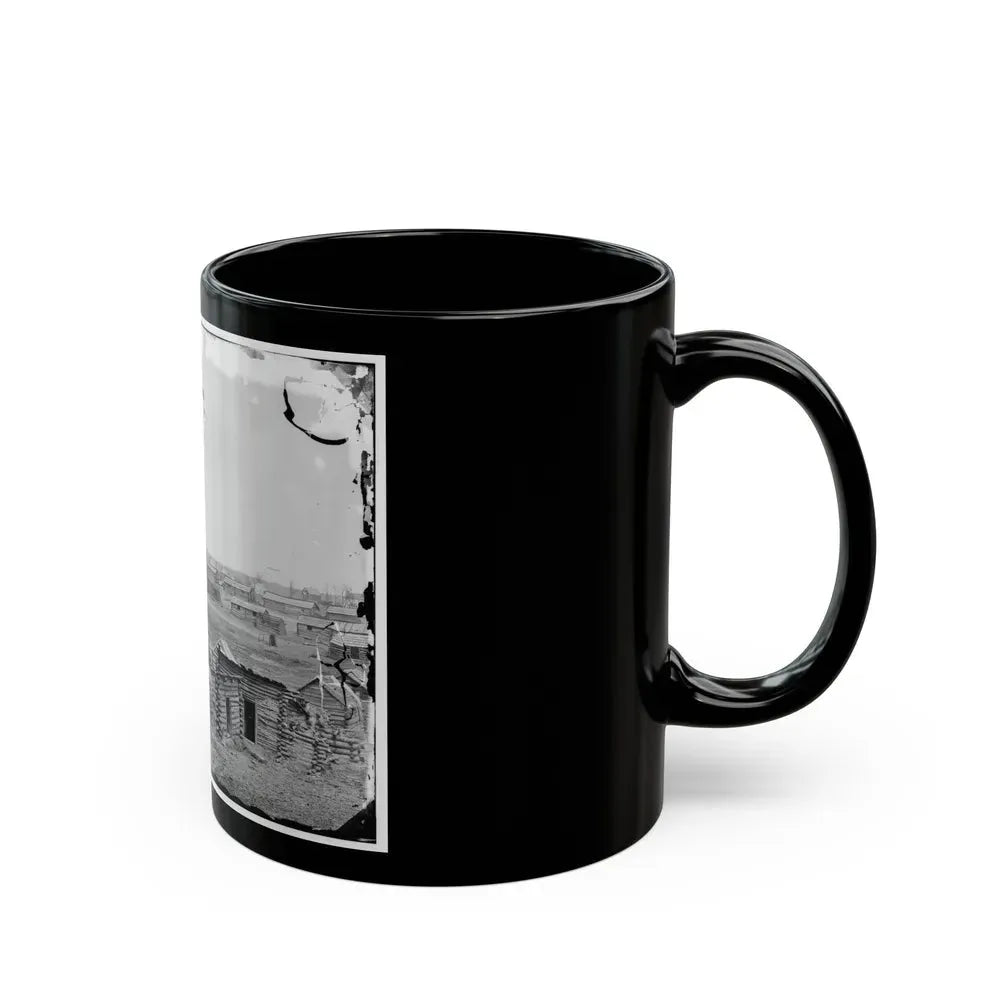 Centreville, Va. Confederate Winter Quarters, South View (U.S. Civil War) Black Coffee Mug - Go Mug Yourself