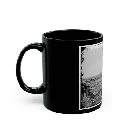 Centreville, Va. Confederate Winter Quarters, South View (U.S. Civil War) Black Coffee Mug - Go Mug Yourself